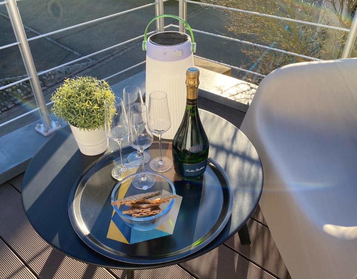 Duplex Le 12 - Appartement Avec Terrasse Dans Le Vignoble - 5 Mn Du Centre De Colmar Wettolsheim Exterior foto